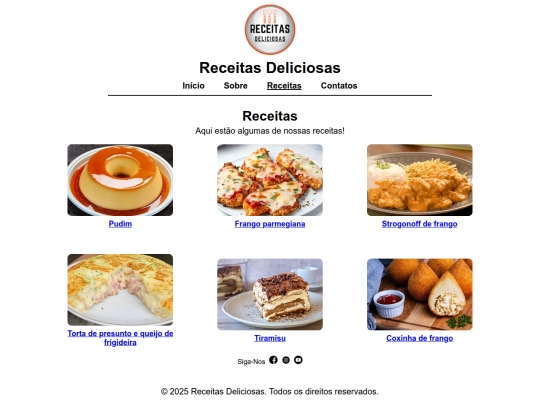 receitas screenshot