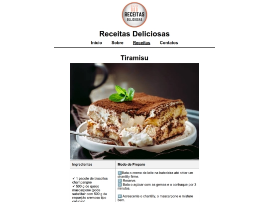 tiramisu screenshot