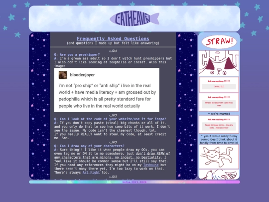 faq screenshot