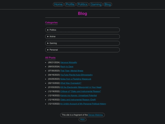 blog screenshot