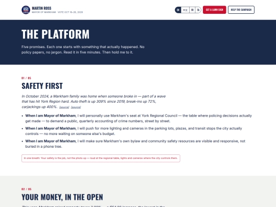 platform screenshot