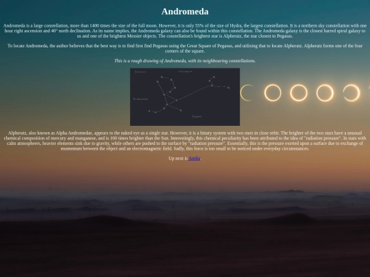 andromeda screenshot