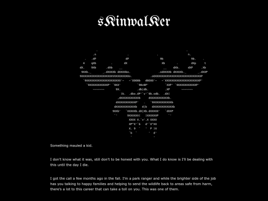 Skinwalker screenshot