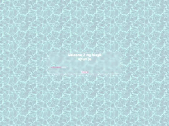 blog screenshot