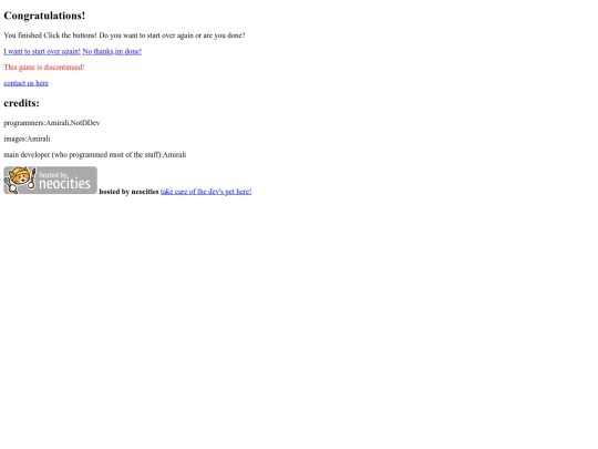 finish screenshot