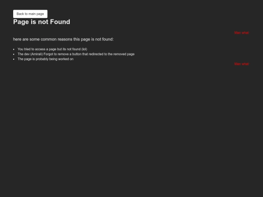 not_found screenshot