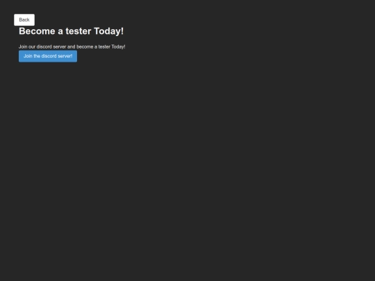 tester screenshot