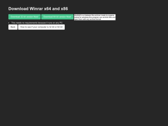 winrar screenshot