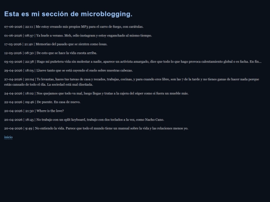 microblogging screenshot