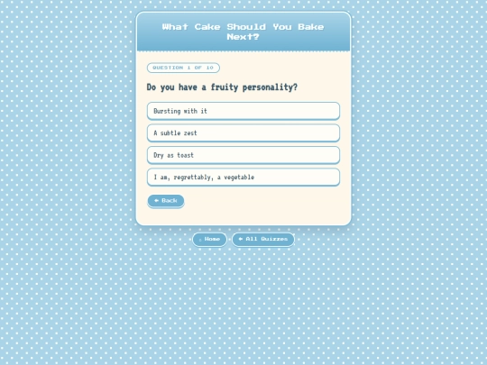 gallery/quizzes/cake-quiz screenshot