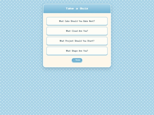 gallery/quizzes/quizzes screenshot