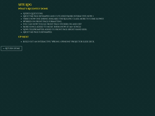 widgets/log screenshot