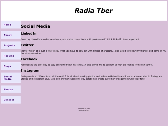 Social Media screenshot