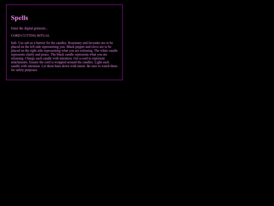 spellbook screenshot