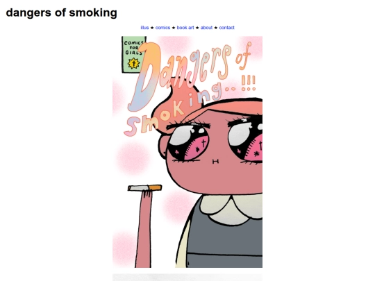 portfolio-site/comicstuff/dos screenshot