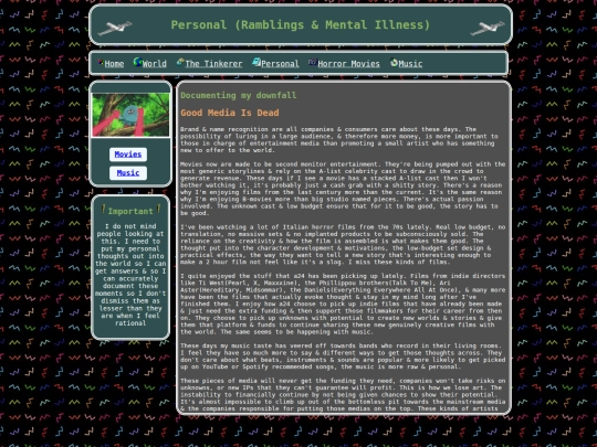 Personal screenshot