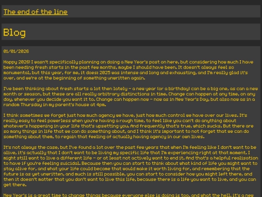 blog screenshot