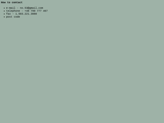 contact screenshot
