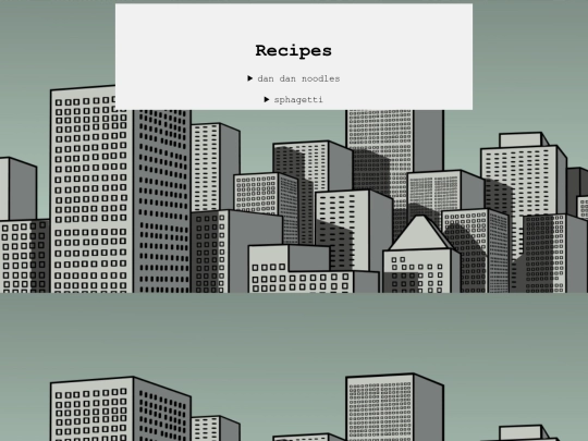cookbook screenshot