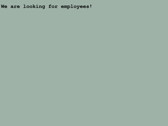 employees screenshot