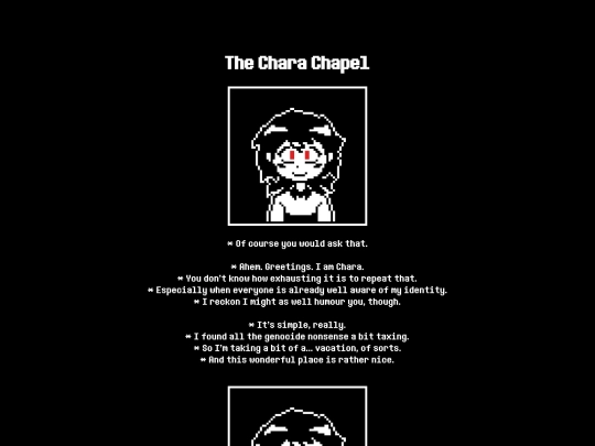 awesome chara stuff/converse_yourself screenshot