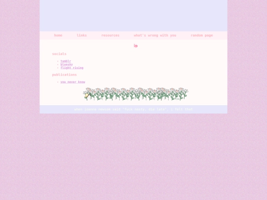 links screenshot