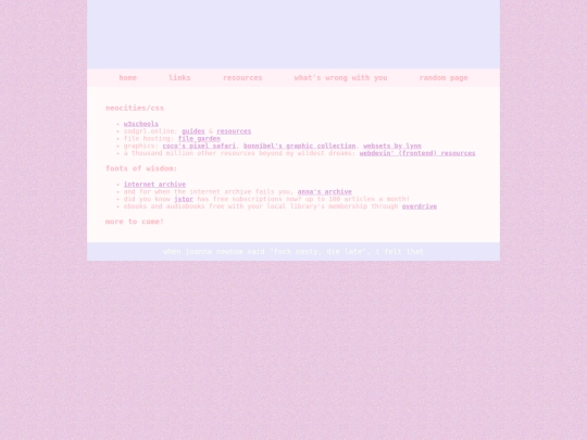 resources screenshot