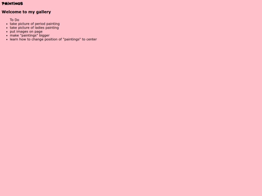 paintings screenshot