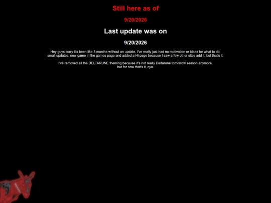 status screenshot