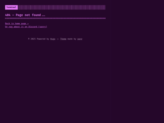 404 screenshot