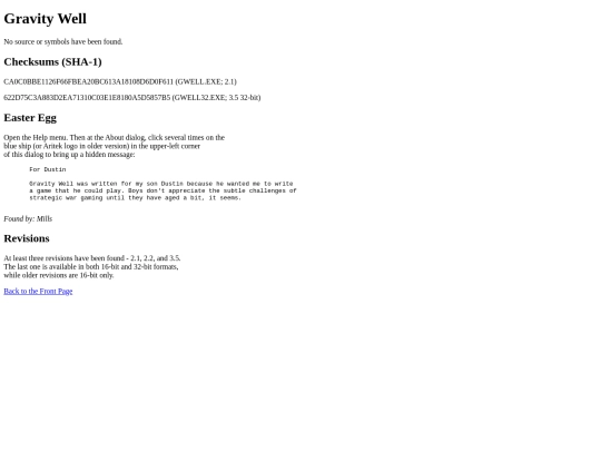 gravity_well screenshot