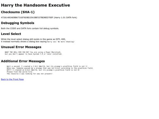 harry_handsome screenshot