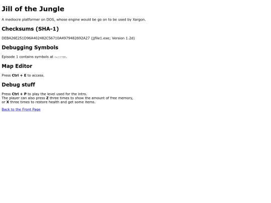 jill_jungle screenshot