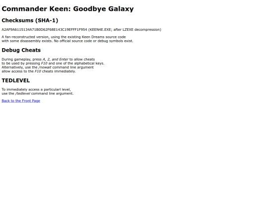 keen_galaxy screenshot
