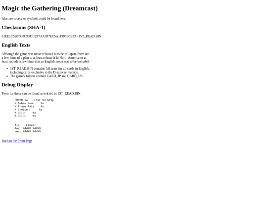 mtg_dc screenshot