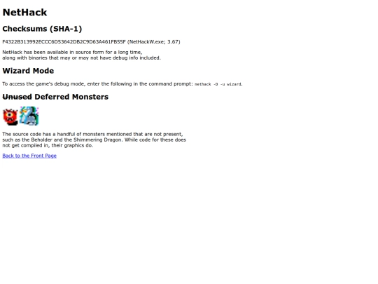 nethack screenshot