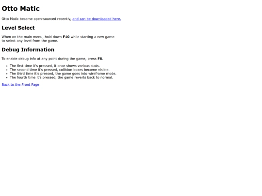otto_matic screenshot