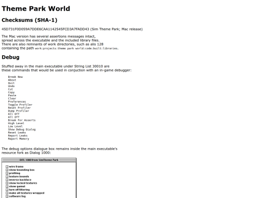 theme_park_world screenshot