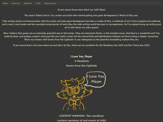 about-me screenshot