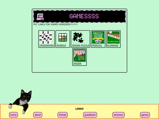 games/home screenshot