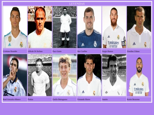 realmadrid/leyendas screenshot