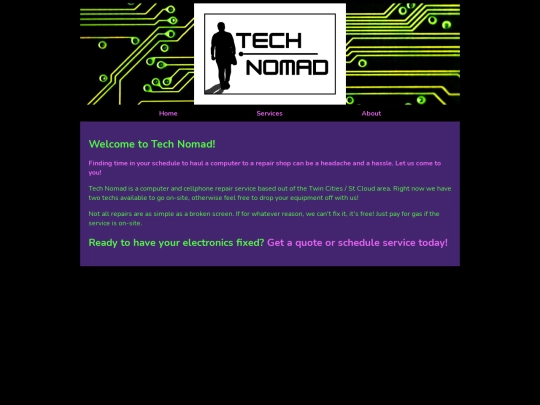 technomad/technomad screenshot
