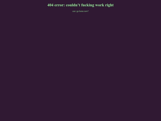 not_found screenshot