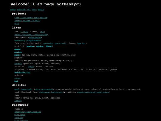 index screenshot