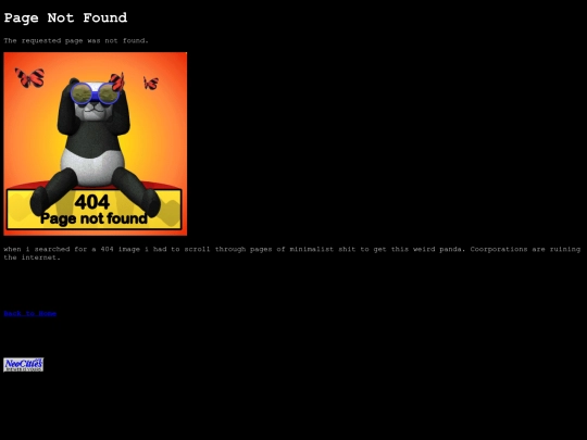 not_found screenshot