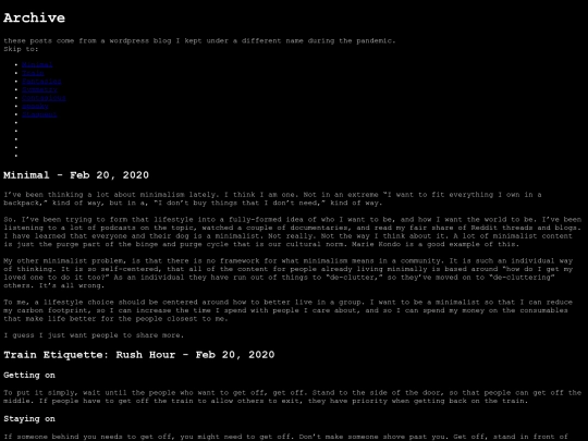 wordpress_archive screenshot