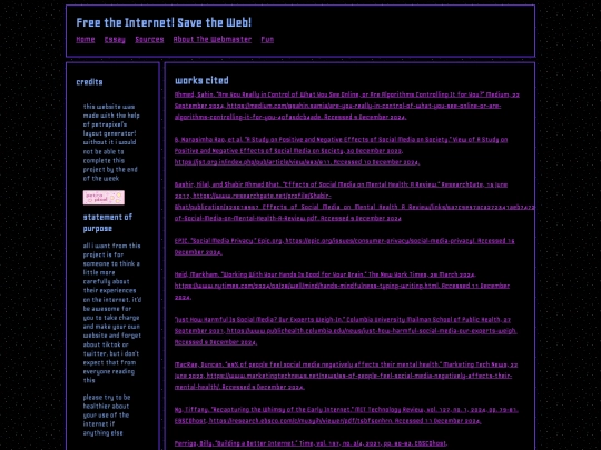 sources screenshot