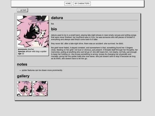 CHARACTERS/datura screenshot