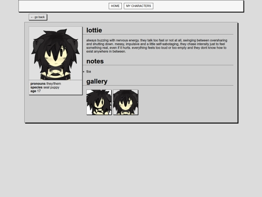CHARACTERS/lottie screenshot