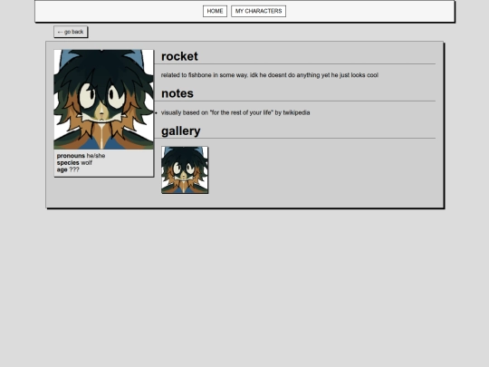 CHARACTERS/rocket screenshot